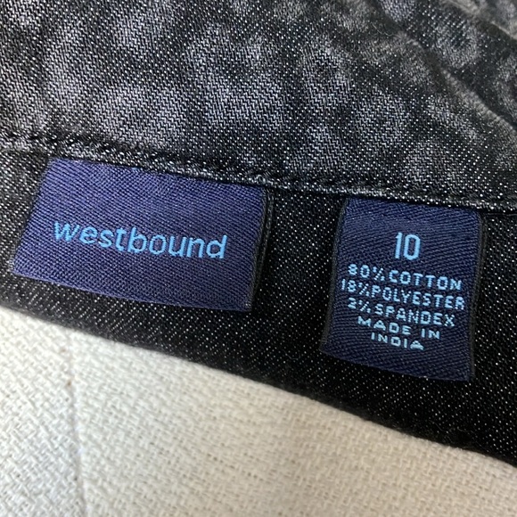 Denim Jacket- Black and Leopard - Picture 12 of 13